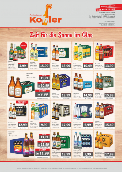 Aktuelles Angebot gültig bis zum 30.05.2026!